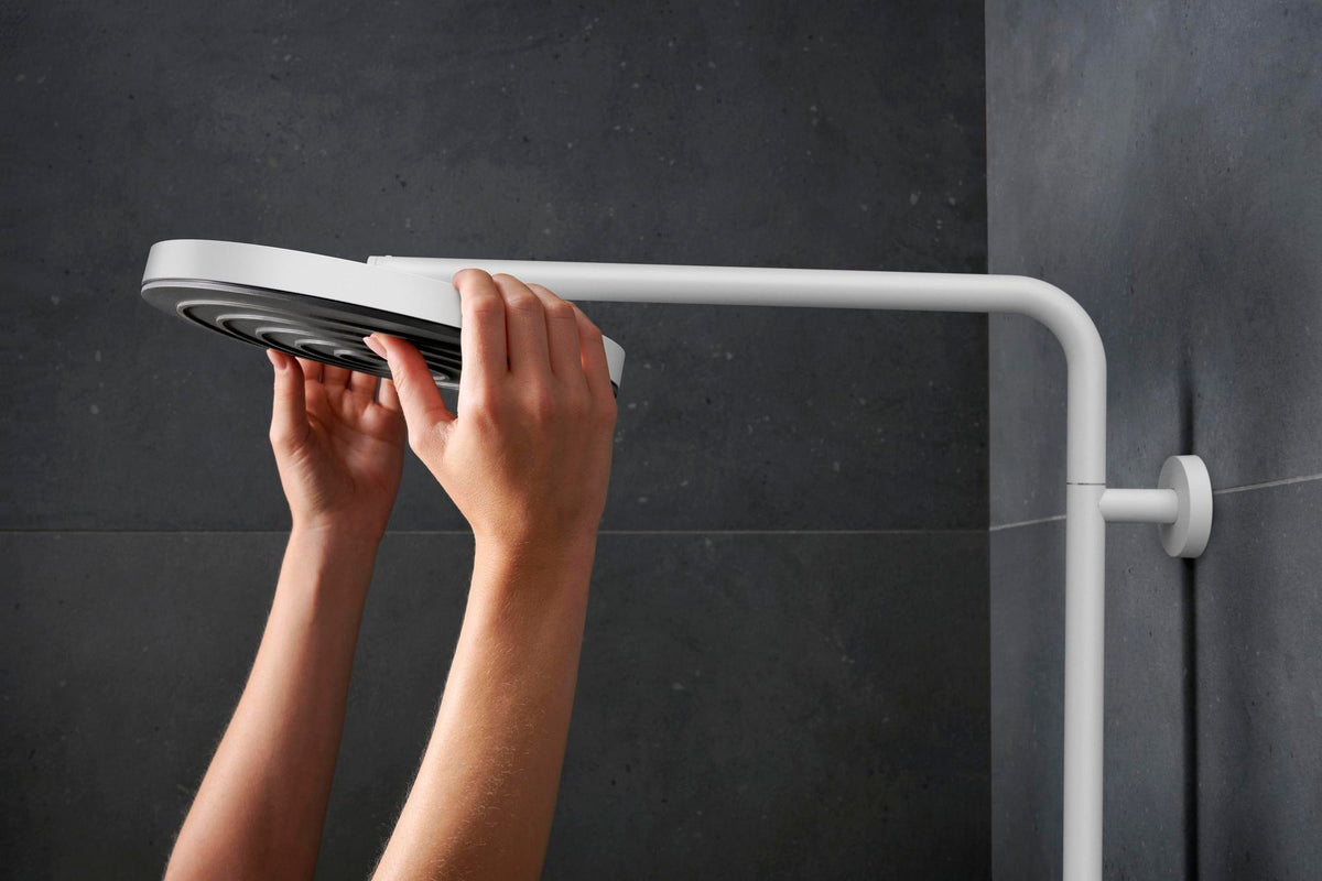 HANSGROHE Showerpipe Pulsify S Puro 1 Jet mit Thermostat in Chrom
