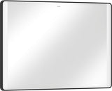 HANSGROHE Xarita Lite Q Wandspiegel 500 mm mit seitlicher LED-Beleuchtung, mattschwarz