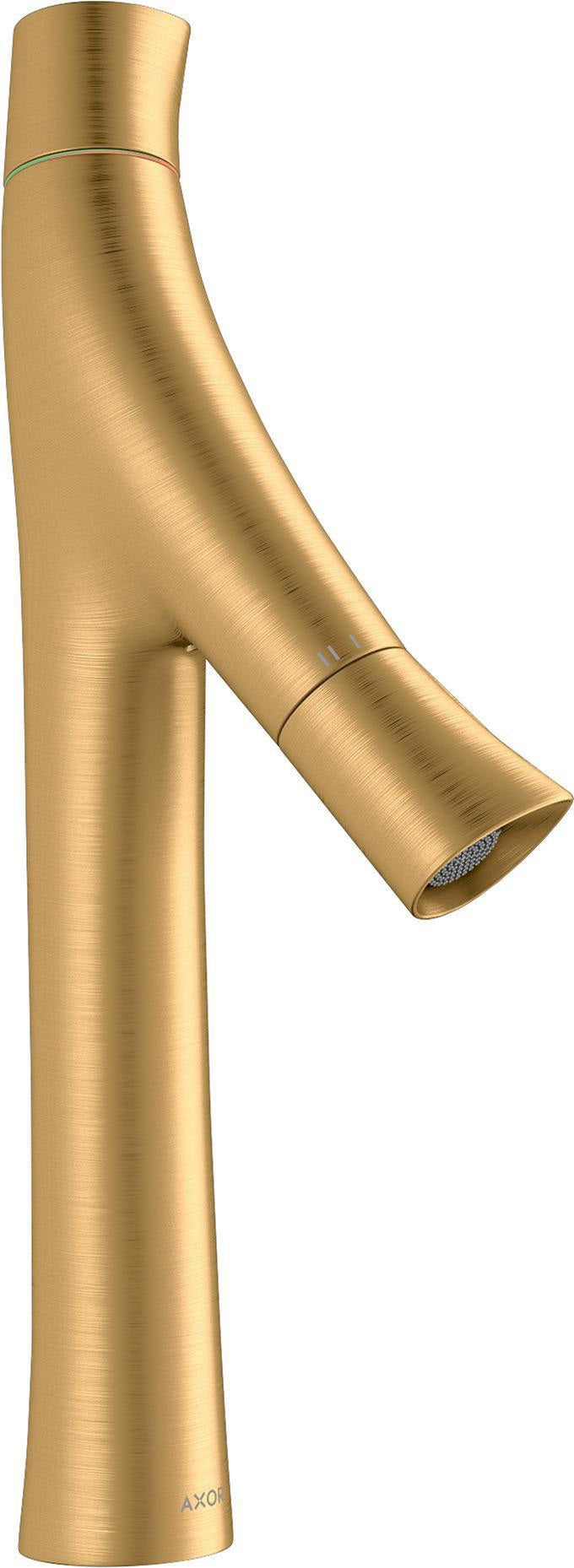 AXOR STARCK ORGANIC 170 2-Griff-Waschtischmischer DN 15 mit Ablaufgarnitur ComfortZone chrom