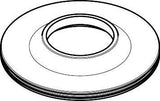 AXOR Massaud Absperrventil Chrom – Hansgrohe Ersatzteil für Brausestange 22 mm