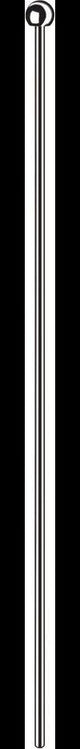 AXOR Massaud Absperrventil Chrom – Hansgrohe Ersatzteil für Brausestange 22 mm
