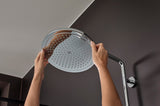 HANSGROHE Showerpipe Croma Select 280 Air mit Thermostat – Chrom, 1 Strahl, 280 mm Kopfbrause