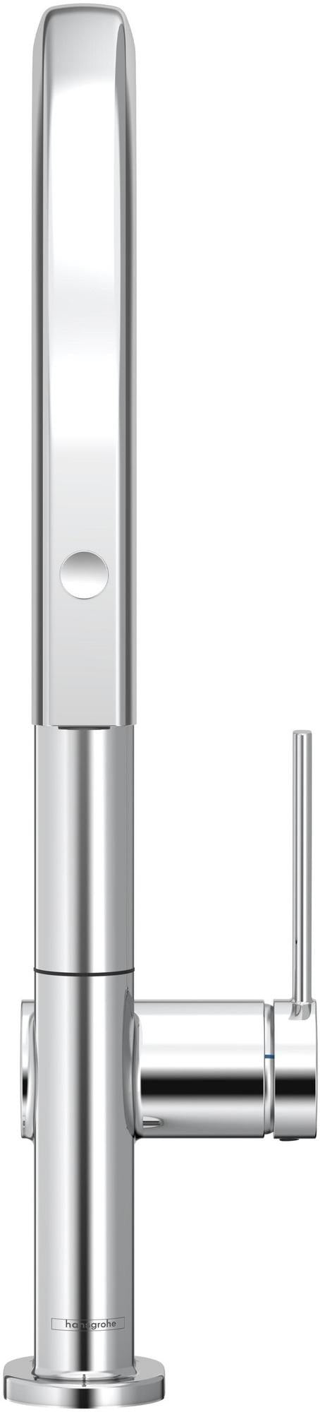 HANSGROHE Aqittura M91 Filtersystem 210 – Ausziehschlauch, 1 Jet, Starter Set, Chrom