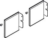 Hansgrohe Wandverlängerungssatz 10 cm (72,5 mm) für Duschsysteme – Edelstahl-Optik