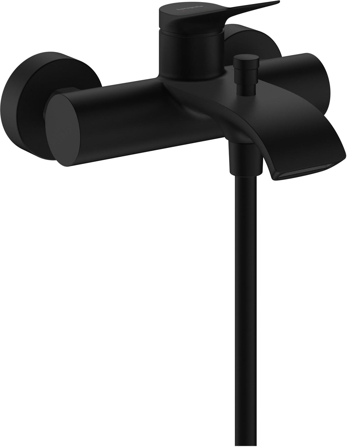 HANSGROHE Wannenmischer Vivenis Aufputz Chrom – WaterfallStream, 2 Verbraucher, DN15