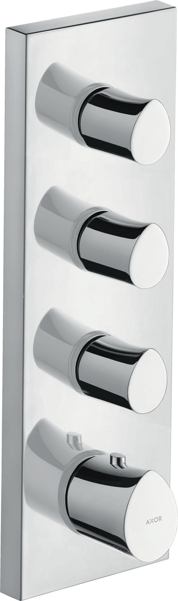 AXOR Starck Organic Thermostatmodul DN 20 Unterputz, 3 Verbraucher, chrom