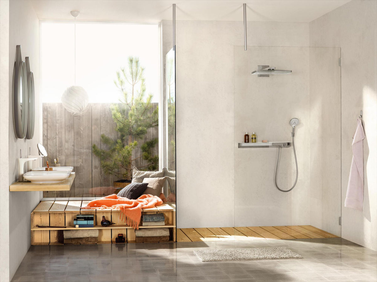 Hansgrohe Raindance Select S 120 3jet Handbrause EcoSmart Chrom – 3 Strahlarten & QuickClean
