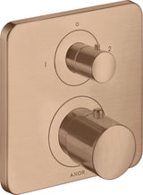 AXOR Citterio M Unterputz-Thermostat mit Abstellventil, chrom – 1 Verbraucher
