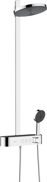 HANSGROHE Showerpipe Pulsify 260 2jet mit Brausethermostat – Chrom, PowderRain & CoolContact