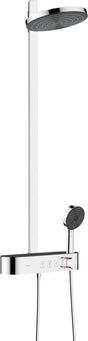 HANSGROHE Showerpipe Pulsify 260 2jet mit Brausethermostat – Chrom, PowderRain & CoolContact