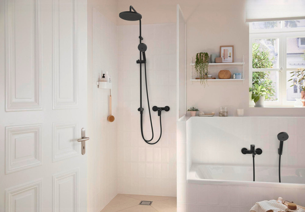 Hansgrohe PORTERS Brausehalter für Schlauch mit konischer Mutter, chrom