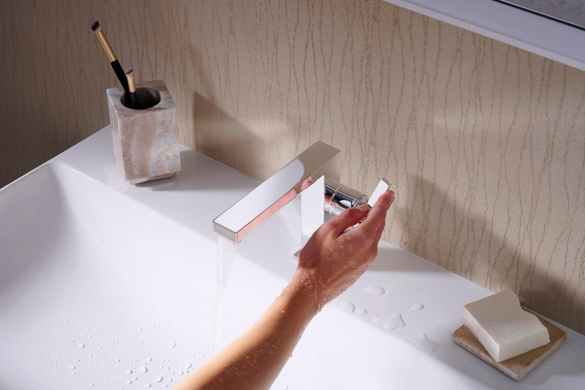 Hansgrohe Tecturis E Waschtisch-Einhandhebelmischer mit ComfortZone 110 und CoolStart