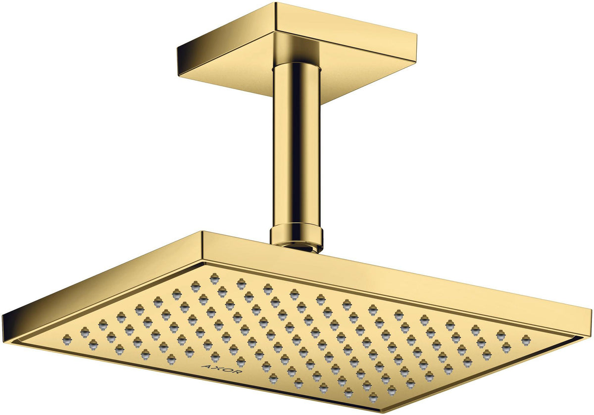 AXOR Kopfbrause 245 x 185 mm, 1 Jet, Chrom – Rain-Strahl für Wand- und Deckenmontage