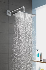HANSGROHE Kopfbrause Croma E 280 1jet chrom – rechteckig, RainAir, wand- & deckenmontierbar