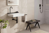 Hansgrohe Designsiphon FLOWSTAR S Chrom – Flaschensiphon DN 32 mit 65–165 mm Verstellweg