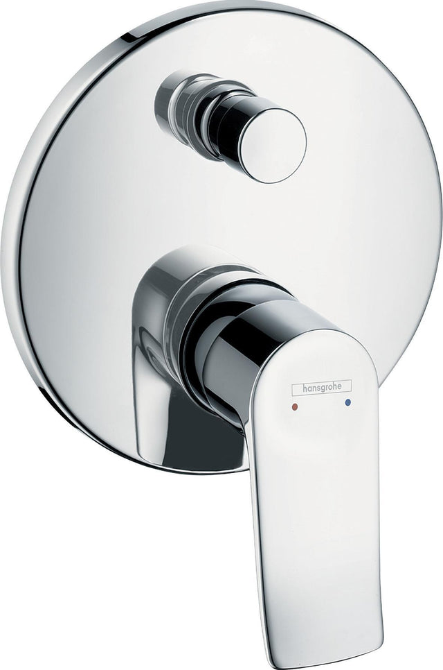 HANSGROHE Metris Wannenmischer DN 15 Unterputz mit integrierter Sicherungskombination Chrom