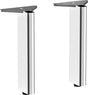 Hansgrohe Xelu Q Möbelfüße 2 Stück, 174 mm, Chrom – Höhenausgleich für Waschtischunterschränke