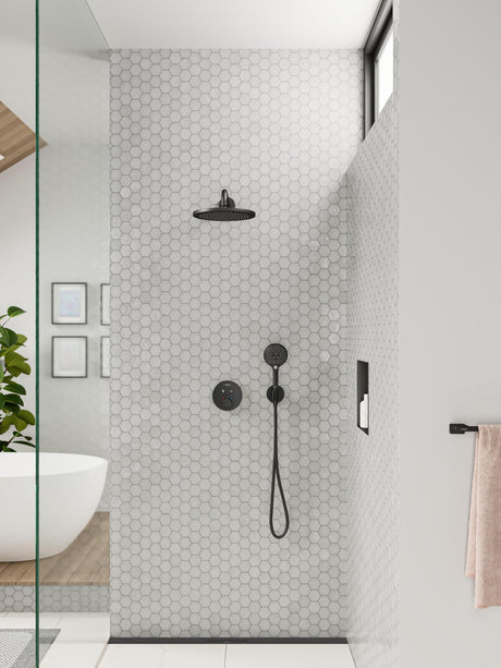 Hansgrohe HG Kopfbrause Croma 280 Air 1Jet DN15 Chrom – 280 mm, RainAir, Decken-/Wandmontage