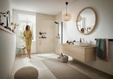 HANSGROHE WallStoris Handtuchhalter 581 mm mattschwarz – Wandmontage zum Kleben oder Bohren