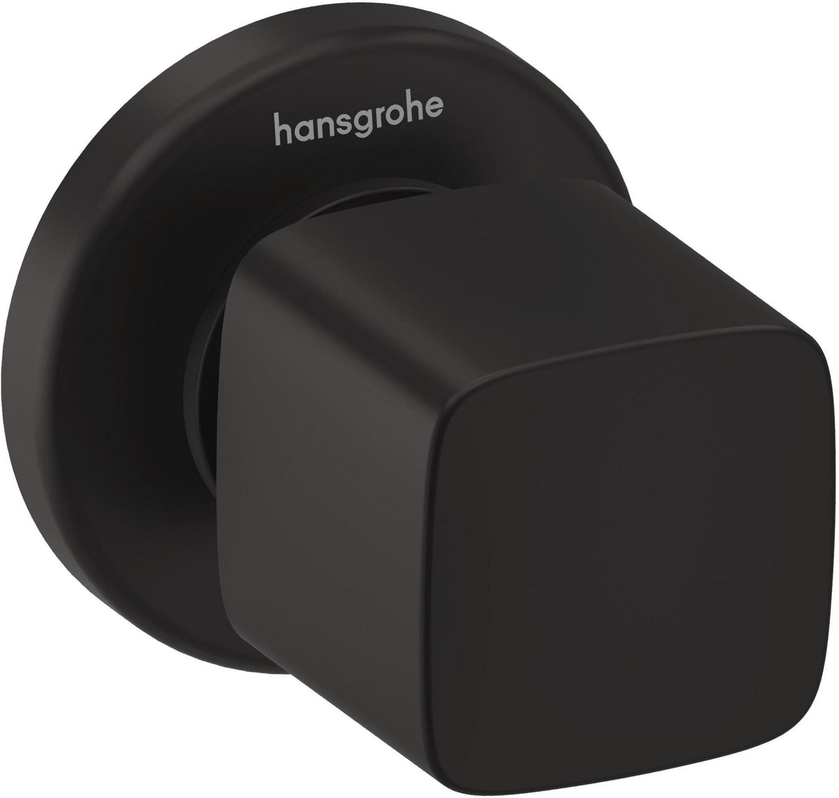 HANSGROHE Metris Unterputz-Abstellventil DN15/DN20 chrom – Aufbauteil mit Abdeckrosette