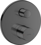 ohne Umsteller / polished black chrome / keine Angabe