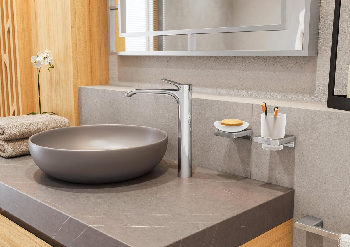 Hansgrohe Vivenis Einhebel-Waschtischmischer 250 mit Zugstangen-Ablaufgarnitur, chrom