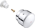 hansgrohe / Griff für Mondial Warmwasserseite chr/gold optik