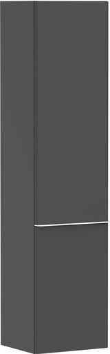 HANSGROHE Hochschrank Xelu Q 1650x400x350mm weiß hochglanz mit chrom Griffleiste