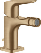 brushed bronze
