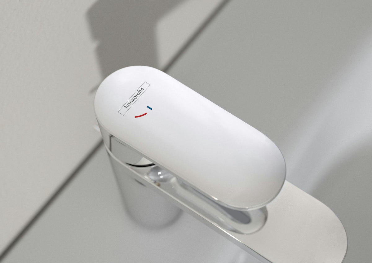 HANSGROHE Vernis Blend 70 Einhebel-Waschtischmischer mit Zugstangen-Ablaufgarnitur, chrom