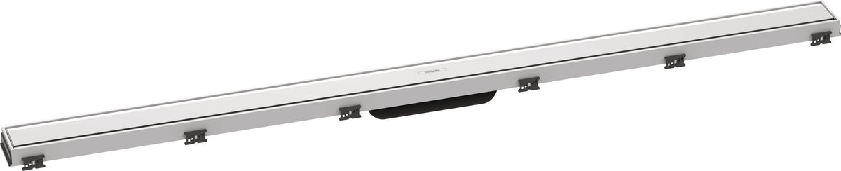 HANSGROHE RainDrain Match Duschrinne 600 mm mit höhenverstellbarem Rahmen, chrom