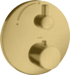 Gold / brushed gold optic