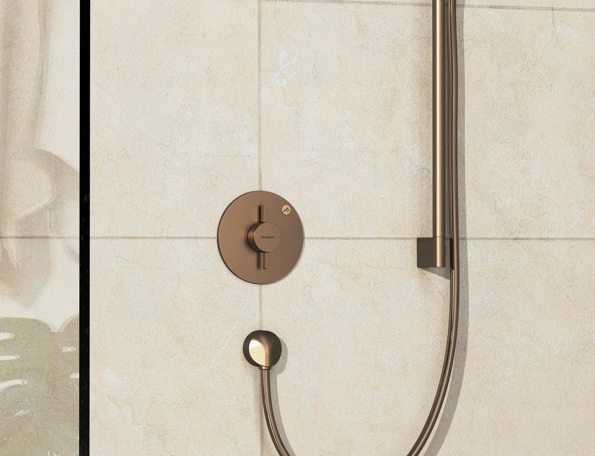 Hansgrohe DuoTurn S Unterputz-Mischer, 1 Verbraucher, Chrom – Einbauteil mit iBox universal 2