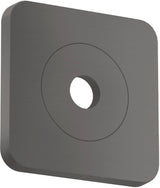 AXOR Citterio C Wandrosette 120x120 mm softsquare Chrom – Hochwertige Metall-Rosette für die Wandmontage