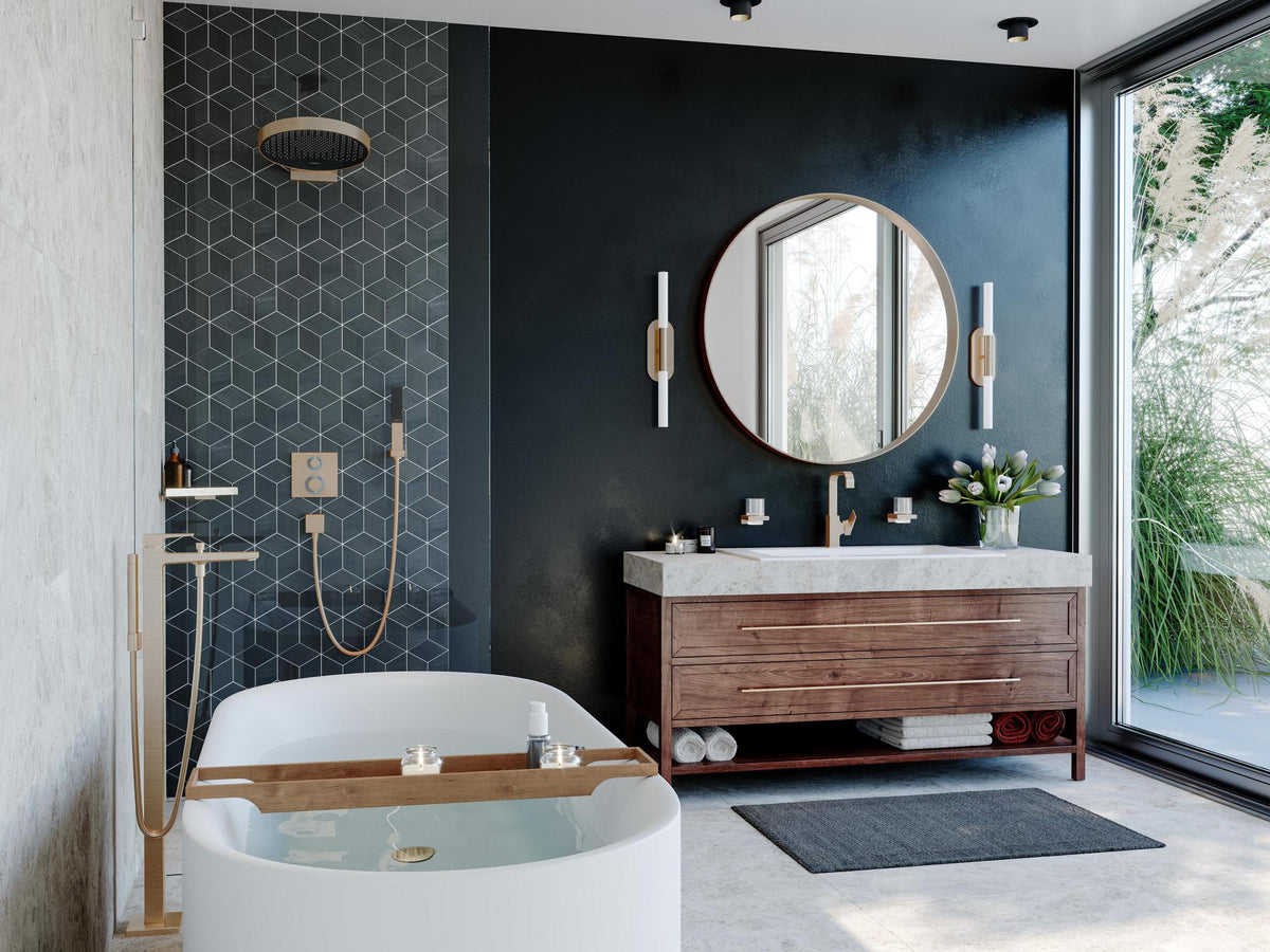 Hansgrohe Rainfinity 360 Kopfbrause 1jet Wandmontage Chrom – PowderRain Strahl