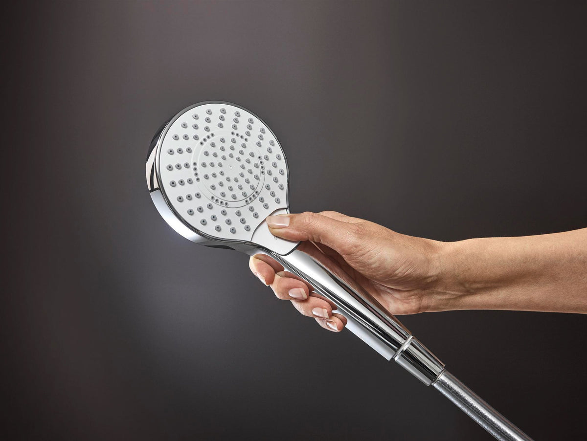HANSGROHE Croma Select S Multi Handbrause 110 mm mit 3 Strahlarten weiß/chrom