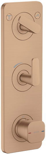 AXOR Citterio C Fertigmontageset Thermostatmodul Unterputz für 2 Verbraucher Chrom