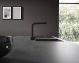 HANSGROHE Aquno Select M81 Spültischmischer 250 mit Ausziehauslauf 2jet Chrom