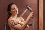 HANSGROHE Raindance Alive Select S Brausehalterset 125 mm 3jet EcoSmart mit Textilschlauch 1600 mm