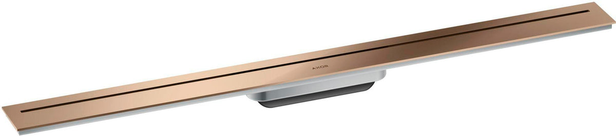 AXOR Drain Fertigset Duschrinne 900 mm chrom – Komplettset mit Dryphon