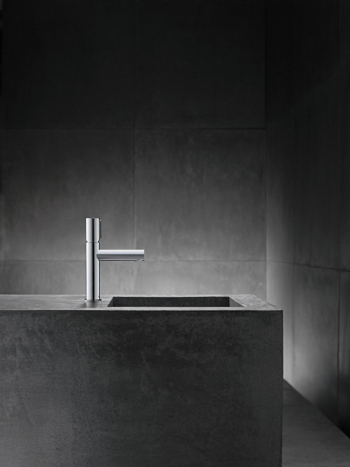AXOR Uno Select-Waschtischmischer 110 chrom – Einhandhebelmischer mit Temperaturbegrenzung