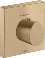 AXOR Starck Organic Highflow Unterputz-Thermostat 12x12 in Chrom – thermostatische Temperaturregelung