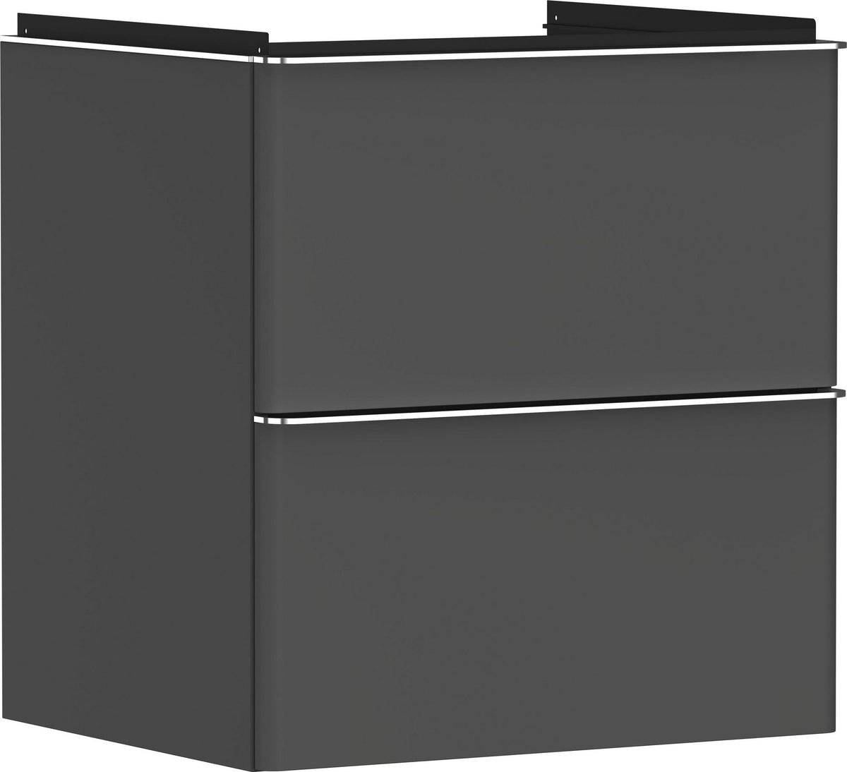 HANSGROHE Xelu Q Waschtischunterschrank 580 mm weiß hochglanz mit SoftClose