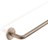 AXOR Universal Circular Badetuchhalter 600 mm mattweiß von Hansgrohe – Wandmontage, verdeckte Befestigung