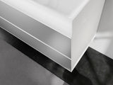 Hansgrohe Xevolos E Waschtischunterschrank 780 mm Eiche Dunkel Mattweiß mit PushOpen und SoftClose