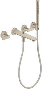 3-Loch-Wannenarmatur AXOR Citterio C Wd-mon Ausl 222mm o Struk brushed nickel