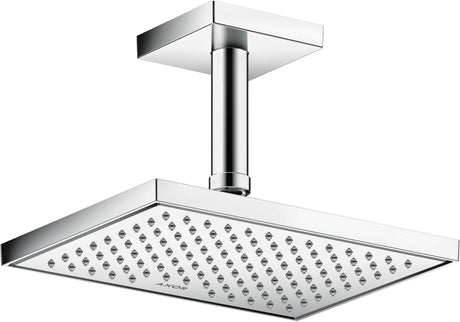 AXOR Kopfbrause 245 x 185 mm, 1 Jet, Chrom – Rain-Strahl für Wand- und Deckenmontage