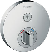 HANSGROHE ShowerSelect S Unterputz-Mischer für 1 Verbraucher, Chrom, Temperaturbegrenzung