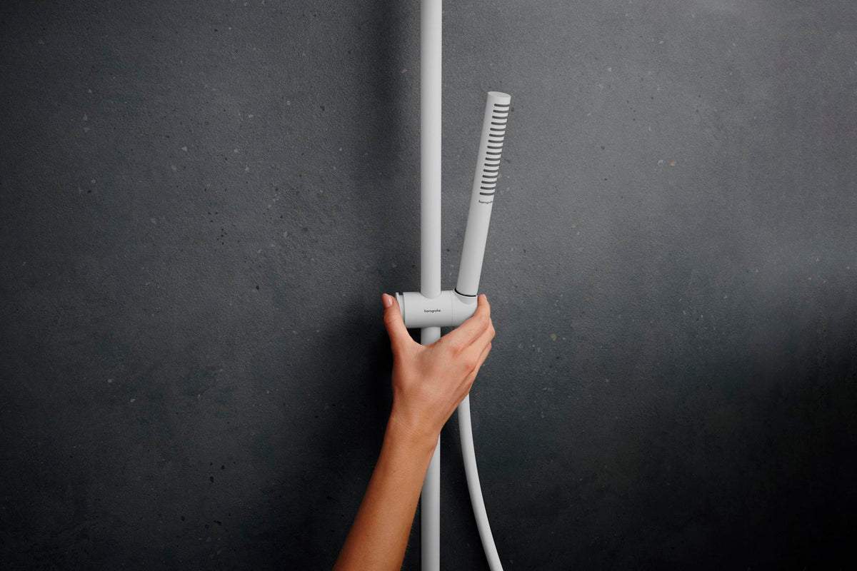 HANSGROHE Showerpipe Pulsify S Puro 1 Jet mit Thermostat in Chrom