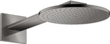AXOR Kopfbrause 250 2jet Chrom mit Brausearm – PowderRain & Intense PowderRain